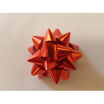 Large Gift Bows - Prismatic Red